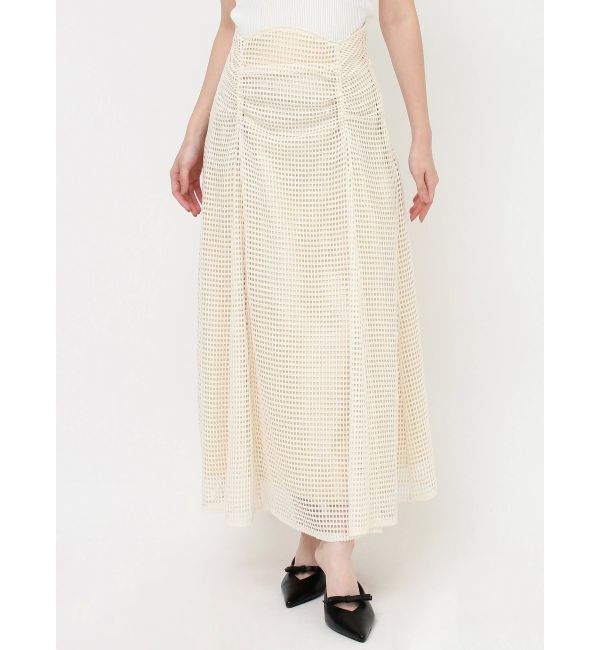 RESEXXY「ギャザーレースフレアスカート」|スカート|