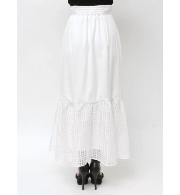 RESEXXY「スカラップ切替えフレアスカート」|スカート|