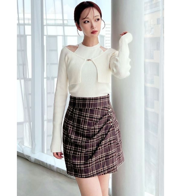 RESEXXY「タックミニスカパン」|スカート|