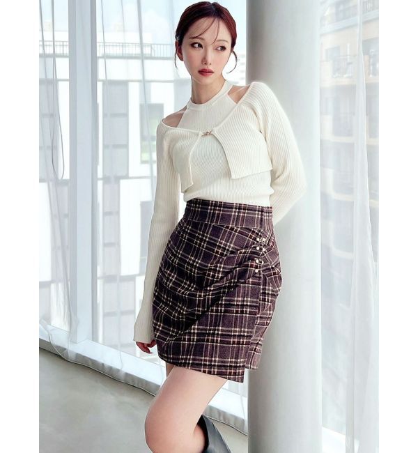 RESEXXY「タックミニスカパン」|スカート|