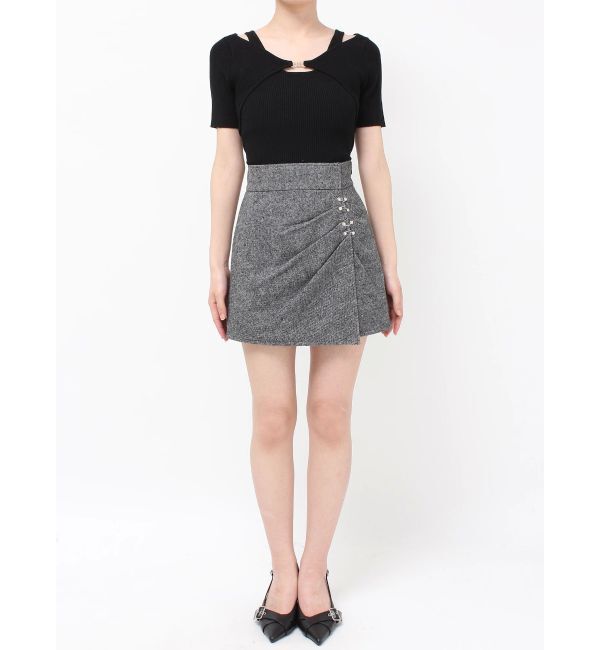 RESEXXY「タックミニスカパン」|スカート|