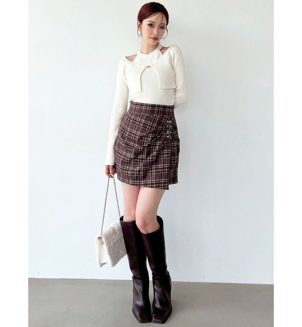 RESEXXY「タックミニスカパン」|スカート|