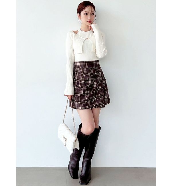 RESEXXY「タックミニスカパン」|スカート|