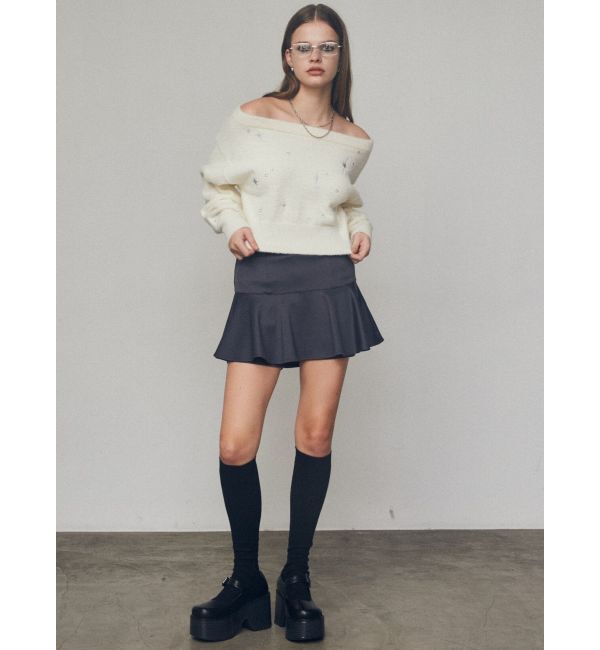 EMODA「ミニフレアスカート」|スカート|