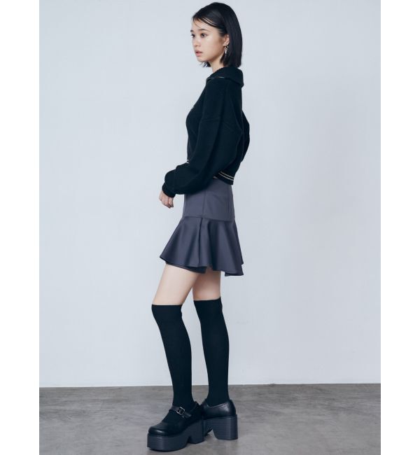 EMODA「ミニフレアスカート」|スカート|