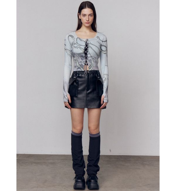 EMODA「ハングベルトカーゴスカート」|スカート|