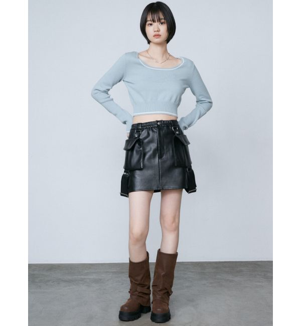 EMODA「ハングベルトカーゴスカート」|スカート|