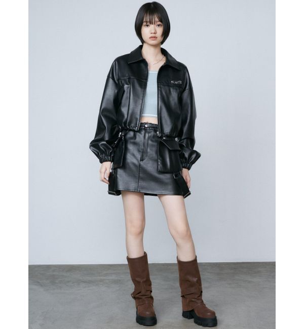 EMODA「ハングベルトカーゴスカート」|スカート|