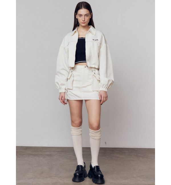 EMODA「ハングベルトカーゴスカート」|スカート|