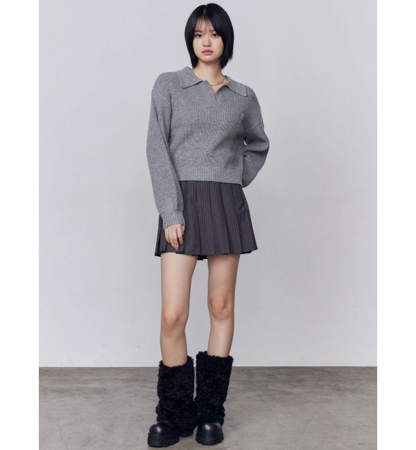 EMODA「レースプリーツスカート」|スカート|