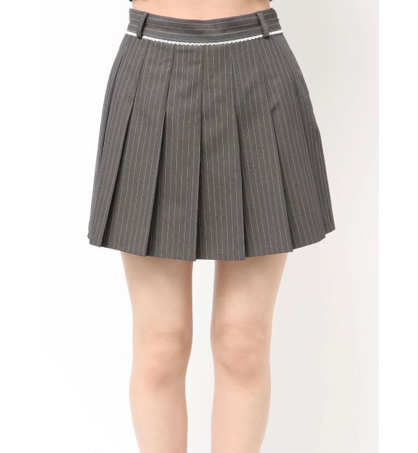 EMODA「レースプリーツスカート」|スカート|