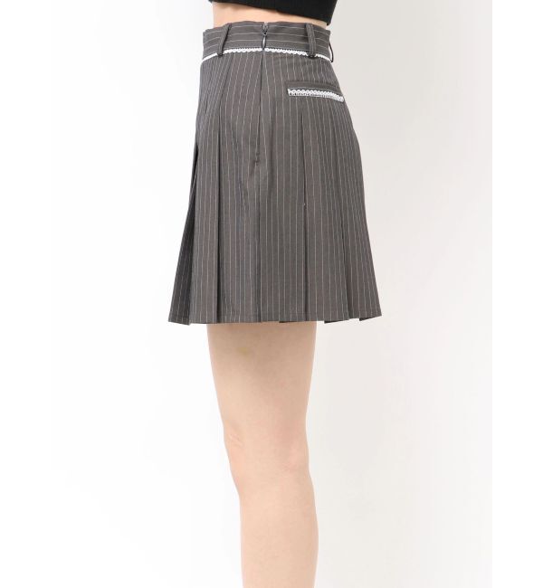 EMODA「レースプリーツスカート」|スカート|