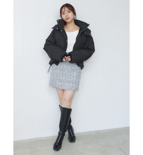 MERCURYDUO「【セットアップ着用可】ツイードミニスカート」|スカート|