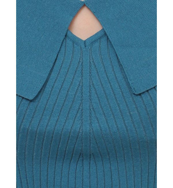 MURUA「付け衿2WAYリブニット」|ニット・セーター|