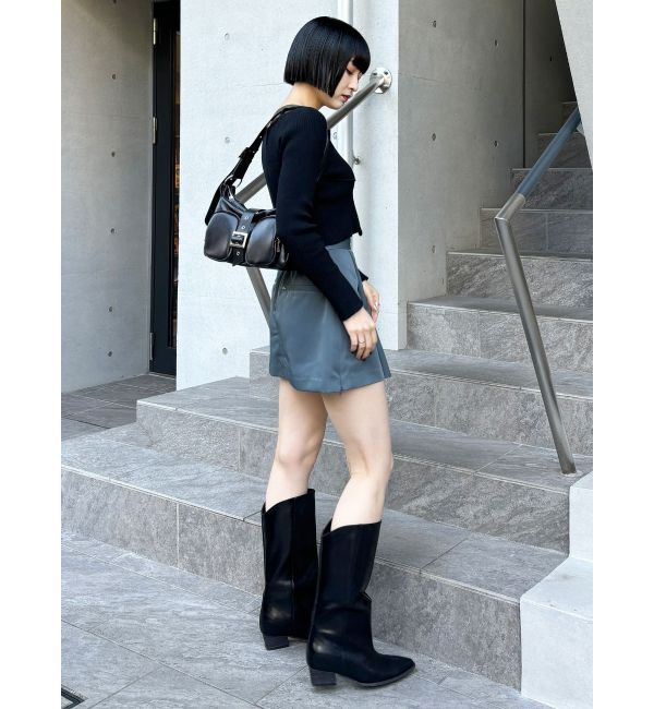 MURUA「サイドファスナーミニスカート【セットアップ着用可】」|スカート|