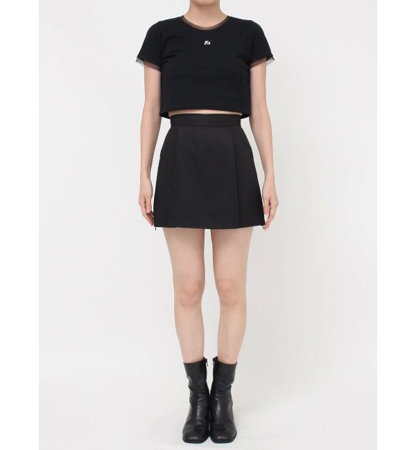 MURUA「サイドファスナーミニスカート【セットアップ着用可】」|スカート|