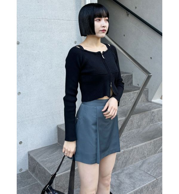 MURUA「サイドファスナーミニスカート【セットアップ着用可】」|スカート|