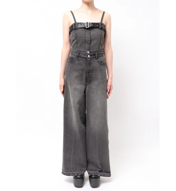 MURUA「サイドZIPスリットワイドデニム【セットアップ着用可】」|デニム|