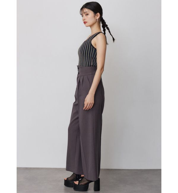 MURUA「ランダムガーターニットタンク」|ニット・セーター|