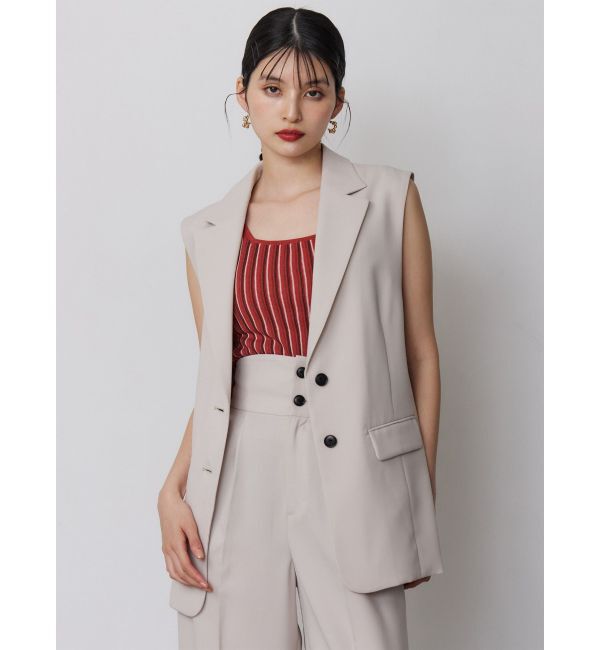 MURUA「ランダムガーターニットタンク」|ニット・セーター|