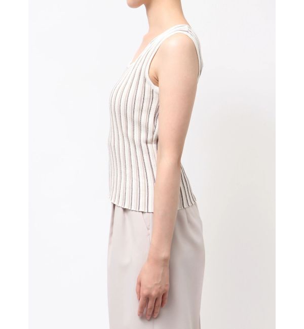 MURUA「ランダムガーターニットタンク」|ニット・セーター|