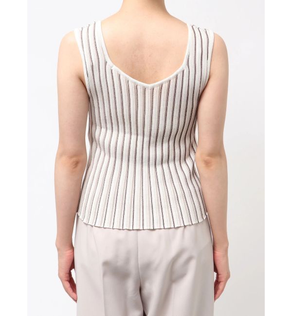 MURUA「ランダムガーターニットタンク」|ニット・セーター|