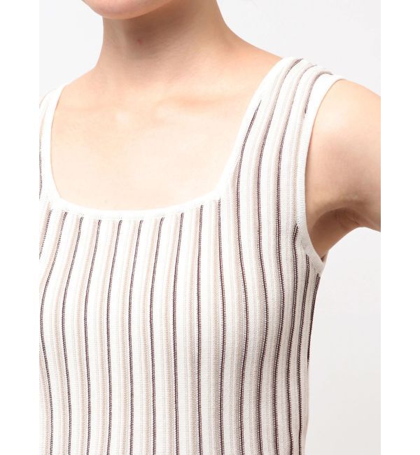 MURUA「ランダムガーターニットタンク」|ニット・セーター|