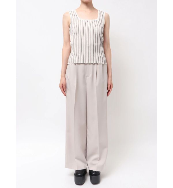 MURUA「ランダムガーターニットタンク」|ニット・セーター|