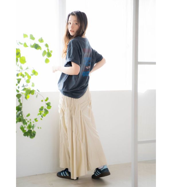 Ungrid「ランダムギャザースカート」|スカート|
