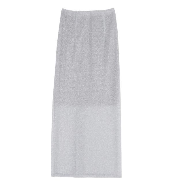 LAGUNAMOON「ラメカットソーナロースカート」|スカート|