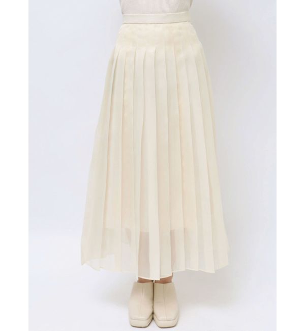 LAGUNAMOON「シアープリーツスカート」|スカート|