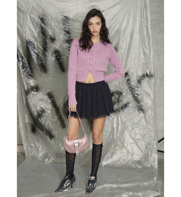 EVRIS「プリーツスウェットミニスカート【セットアップ着用可能】」|スカート|