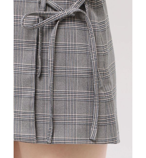 EVRIS「リボンデザインミニスカート【セットアップ着用可能】」|スカート|