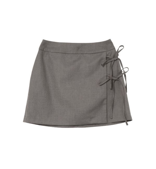 EVRIS「リボンデザインミニスカート【セットアップ着用可能】」|スカート|
