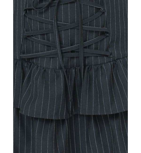 jouetie「レースアップティアードミニスカパン【セットアップ対応】」|スカート|