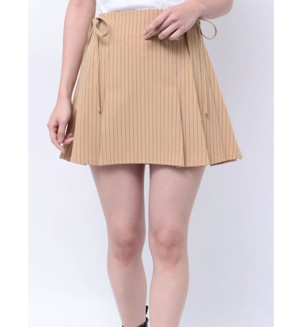 jouetie「【FRUITSZIPPER鎮西寿々歌】リボンプリーツスカート」|スカート|