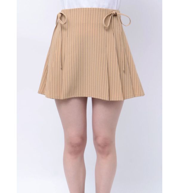 jouetie「【FRUITSZIPPER鎮西寿々歌】リボンプリーツスカート」|スカート|