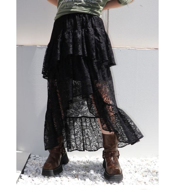 jouetie「アシメヘムシアーロングスカート」|スカート|