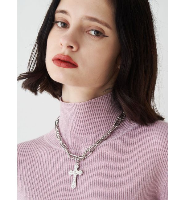 jouetie「クロスレイヤードネックレス」|ネックレス|