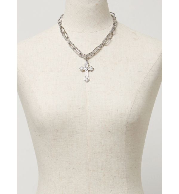 jouetie「クロスレイヤードネックレス」|ネックレス|