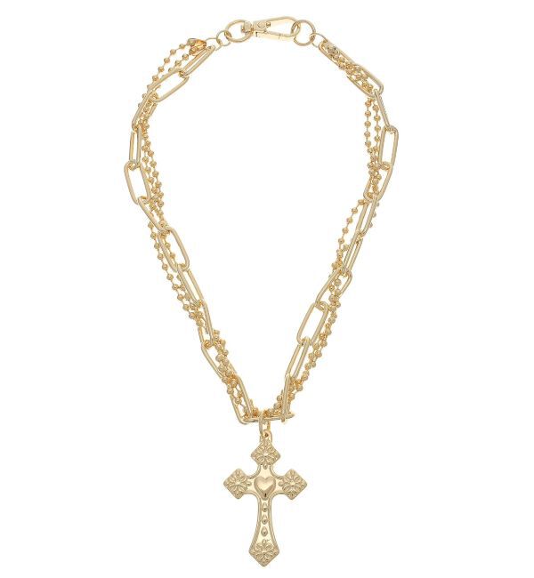 jouetie「クロスレイヤードネックレス」|ネックレス|