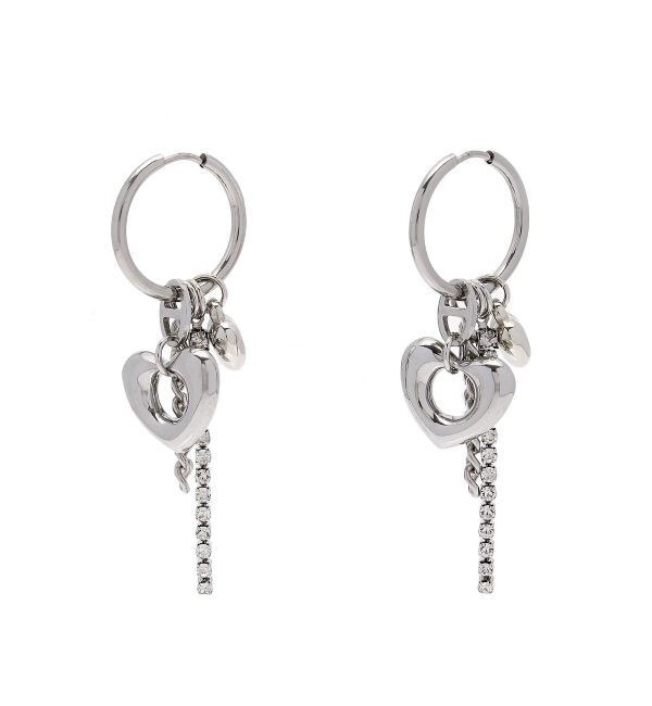 jouetie「ビジューハートピアス」|ピアス|