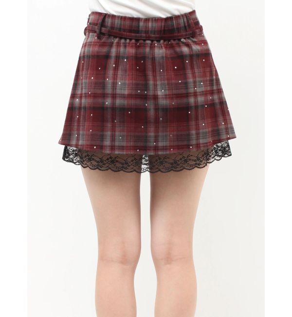 jouetie「ローズモチーフミニスカパン【セットアップ対応】」|スカート|