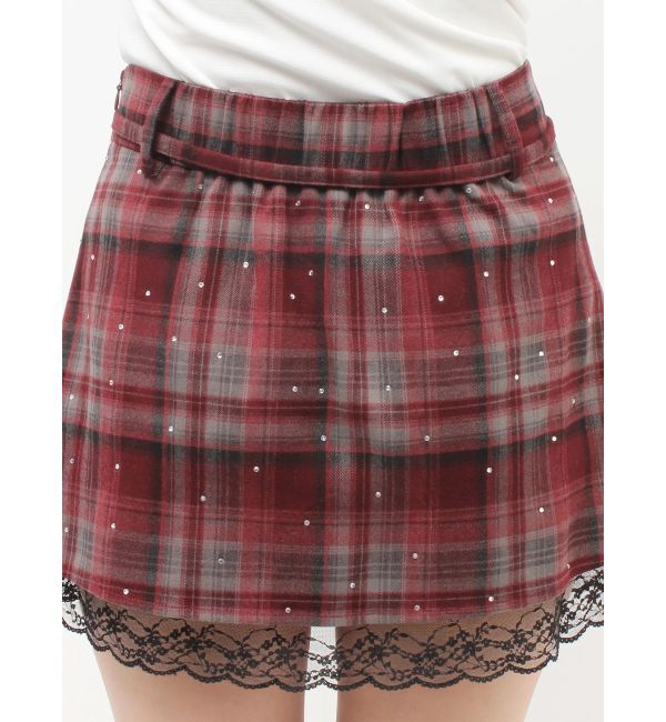 jouetie「ローズモチーフミニスカパン【セットアップ対応】」|スカート|