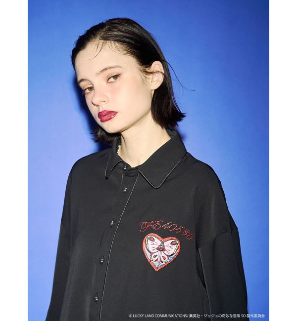 jouetie「【アニメ『ジョジョの奇妙な冒険 ストーンオーシャン』&times;jouetie】BIGシャツ」|シャツ・ブラウス|
