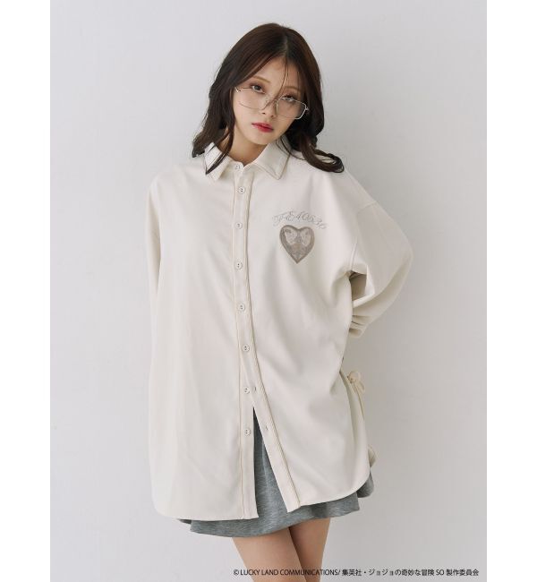 jouetie「【アニメ『ジョジョの奇妙な冒険 ストーンオーシャン』&times;jouetie】BIGシャツ」|シャツ・ブラウス|