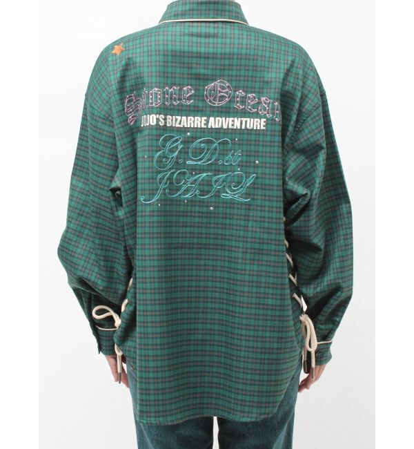 jouetie「【アニメ『ジョジョの奇妙な冒険 ストーンオーシャン』&times;jouetie】BIGシャツ」|シャツ・ブラウス|