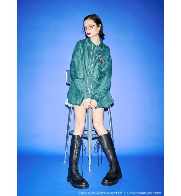 jouetie「【アニメ『ジョジョの奇妙な冒険 ストーンオーシャン』&times;jouetie】BIGシャツ」|シャツ・ブラウス|