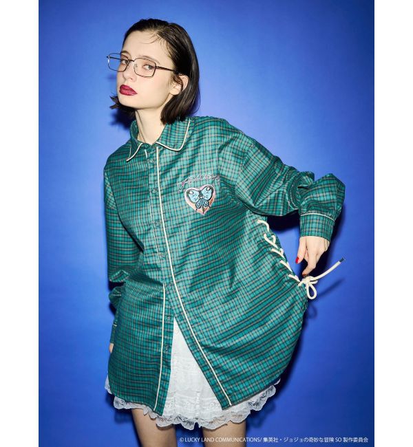 jouetie「【アニメ『ジョジョの奇妙な冒険 ストーンオーシャン』&times;jouetie】BIGシャツ」|シャツ・ブラウス|