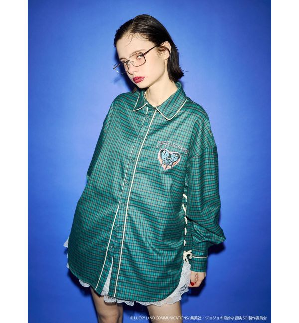 jouetie「【アニメ『ジョジョの奇妙な冒険 ストーンオーシャン』&times;jouetie】BIGシャツ」|シャツ・ブラウス|ミックス